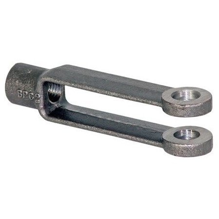 Buyers Products Adjustable Yoke End 1/2-20 NF Thread And 1/2 Inch Diameter Thru-Hole B27086B